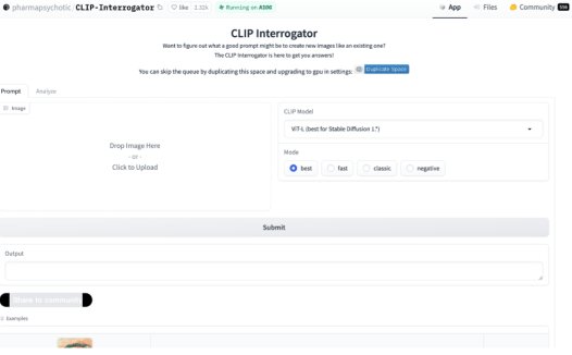 CLIP Interrogator：AI提示词工具，生成图片对应的提示词文字