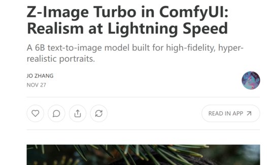 开源免费的Z-Image中文AI生图模型，本地安装部署和一键包