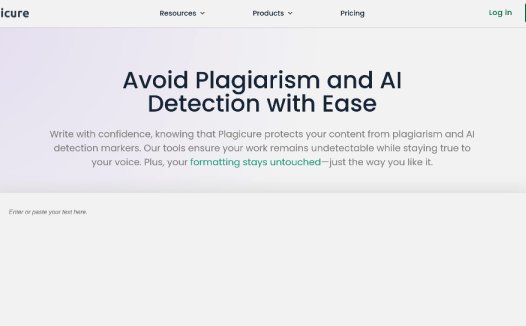 Plagicure:AI内容检测工具,帮助用户轻松去除剽窃和绕过AI检测