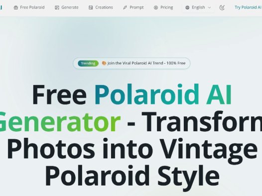 Polaroid AI:免费AI宝丽来照片生成器,将普通照片转变为充满怀旧感的复古即时影像