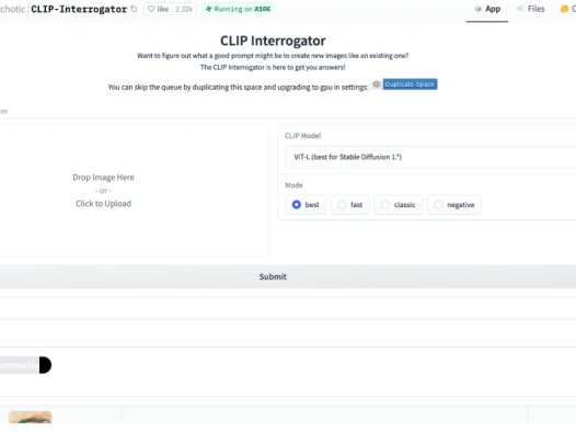 CLIP Interrogator:AI提示词工具,生成图片对应的提示词文字