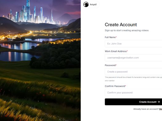 Koyal：AI视频生成工具，轻松地将音频转化为高质量的视频内容