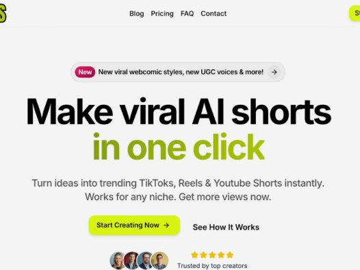 Shoorts：AI短视频生成工具，提供AI脚本生成、多种风格选择，快速制作短视频