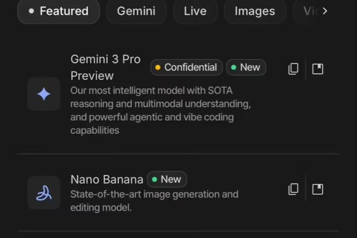 Gemini 3 Pro Preview 模型已上线谷歌 AI Studio - AI-人工智能-1ai.net