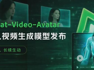 美团开源虚拟人视频生成模型 LongCat-Video-Avatar：号称“不说话”时都像人