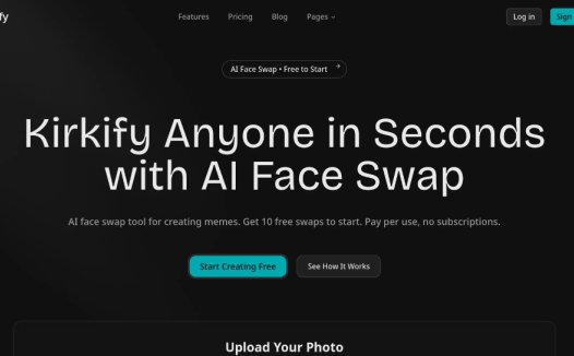 Kirkify：AI换脸工具，几秒钟内将照片变成表情包