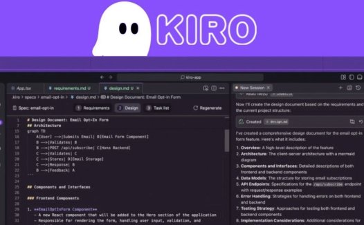 Kiro：AI 编程软件工具助手，帮你从灵感到上线、从混乱到清晰的开发搭档