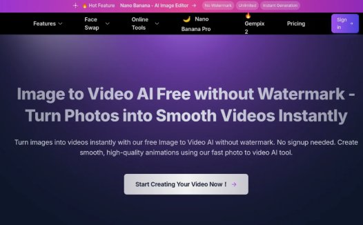 Arting：图片转视频AI工具，免费将图片转为视频