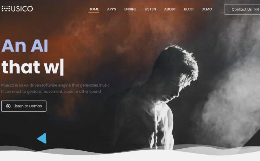 Musico:AI 驱动的音乐生成引擎,可根据各种输入策略生成音乐