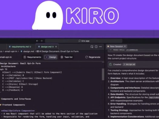 Kiro：AI 编程软件工具助手，帮你从灵感到上线、从混乱到清晰的开发搭档