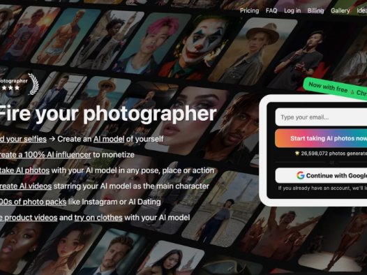 Photo AI:AI摄影工具,快速生成人物照片和视频