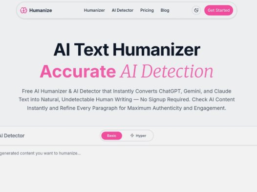 Humanize：免费AI润色工具，将AI生成的文本转化为流畅、自然的文字规避AI检测