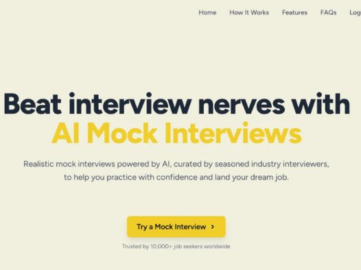 PracTalk：AI模拟面试练习工具，提升面试技巧获得更优异的面试表现