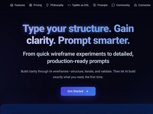 TypMo：AI设计工具，把杂乱的想法转化为有序的结构