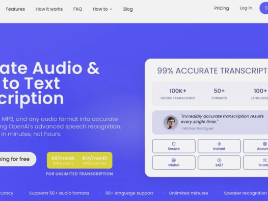 Scriber GPT： AI音频视频转录工具，快速将音频转录为文本