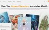 Anivid AI：AI 动漫创作平台，将你设计的原创角色转化动漫图像、视频和互动体验