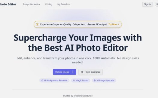AI Photo Editor:免费在线 AI图片编辑器,提供背景移除、图片放大、对象擦除等功能