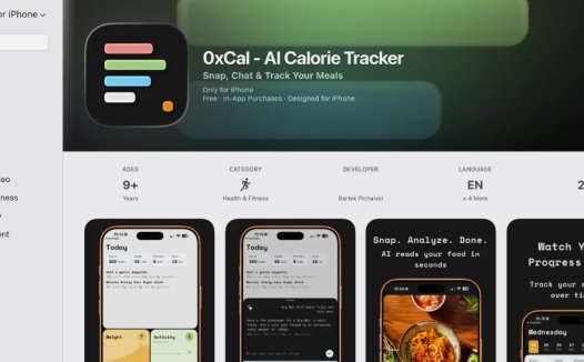 0xCal:AI卡路里追踪应用,通过照片或对话简化每日饮食记录