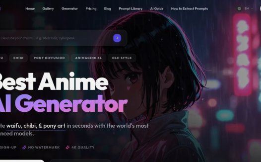 AnimeAI：将照片转换为动漫风格，几秒钟内创建 waifu、Q 版和 Pony 风格的动漫照片