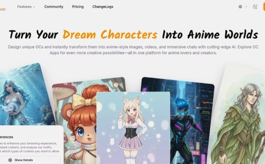 Anivid AI：AI 动漫创作平台，将你设计的原创角色转化动漫图像、视频和互动体验