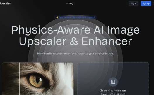 Foca Upscaler:免费的AI图像放大和增强工具,支持 JPG、PNG、WebP 等格式