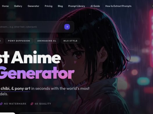 AnimeAI:将照片转换为动漫风格,几秒钟内创建 waifu、Q 版和 Pony 风格的动漫照片