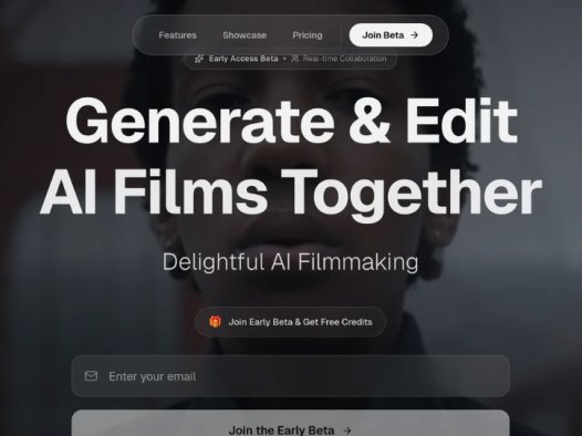 Martini：AI电影制作平台，可以与团队成员一起生成和编辑AI电影