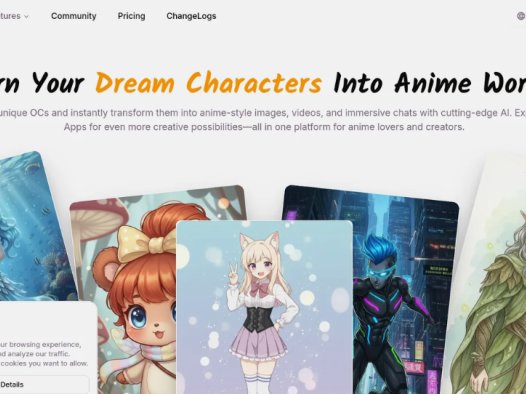 Anivid AI：AI 动漫创作平台，将你设计的原创角色转化动漫图像、视频和互动体验