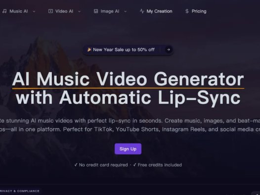 Musid：AI音乐视频生成器，可创建具有完美口型的音乐视频