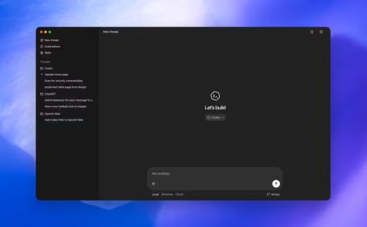 OpenAI 推出 macOS 版 Codex 应用：整合智能体化开发逻辑，剑指 Claude Code 用户