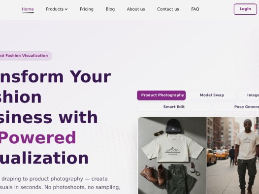 CamClo3D: AI 图像生成器,提供产品摄影图片生成、虚拟试穿和模特换脸等功能