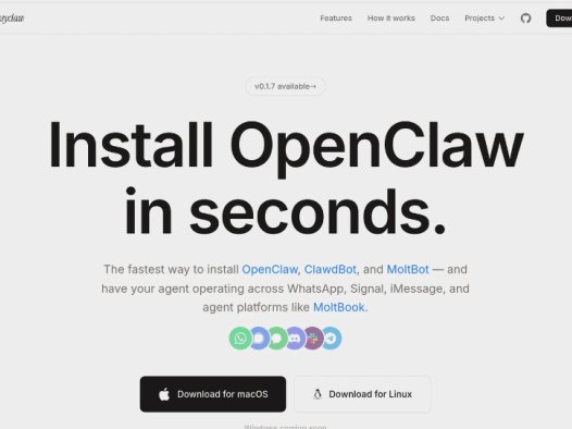 EasyClaw：AI助手工具，简化OpenClaw、ClawdBot 和 MoltBot 的安装流程