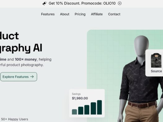 Olio：AI产品摄影工具，快速生成专业级产品照片