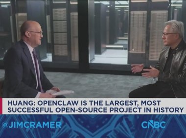 英伟达黄仁勋：“龙虾”OpenClaw 是人类史上最成功开源项目，绝对是下一个 ChatGPT