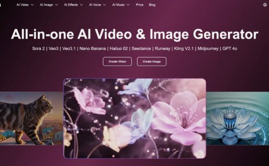 Crevid：AI视频和图像生成器，提供文本到视频、图像到视频、图像到图像等多种功能