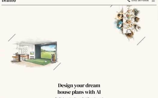 Drafted：AI户型设计工具，智能生成住宅户型与外观方案