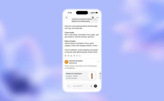 OpenAI：ChatGPT 广告暂不会在全球范围内推