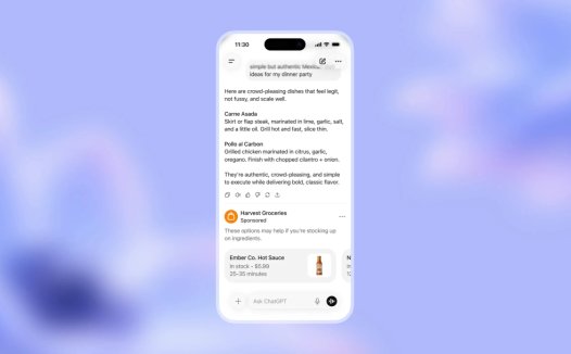 ChatGPT 即将推出广告，未来几周向所有美国免费用户展示广告