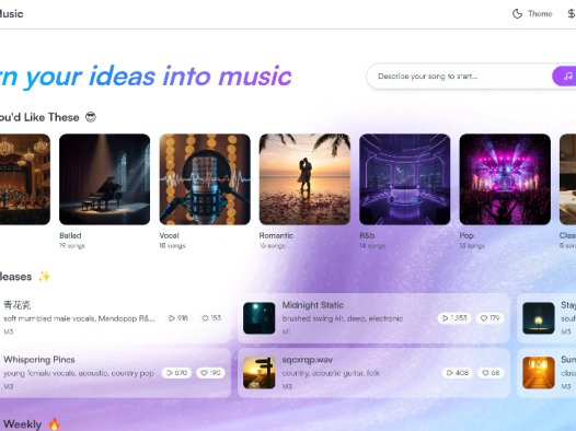 BeatMusic：AI音乐生成器，让您轻松创作原创音乐、翻唱、混音和伴奏