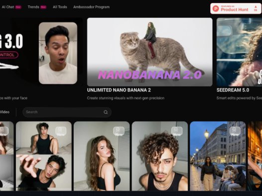 Glam AI：一款AI图像和视频编辑平台，快速创作AI图像和视频内容