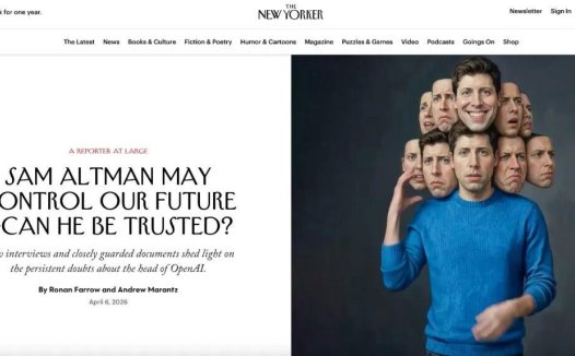 讨好型+反社会型人格：《纽约客》深度调查还原山姆·奥特曼真实面目