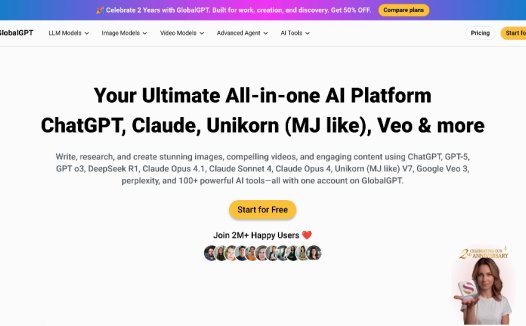 GlobalGPT：人工智能聊天机器人和工具，提供经济实惠的GPT-4访问