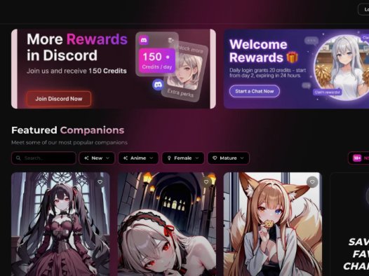 CharaxAI:AI女友聊天平台,包括虚拟AI女友、动漫AI女友,以及AI女友模拟器