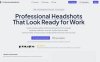 Professional Headshots：AI头像生成工具，生成适合LinkedIn、简历和公司网站的专业头像