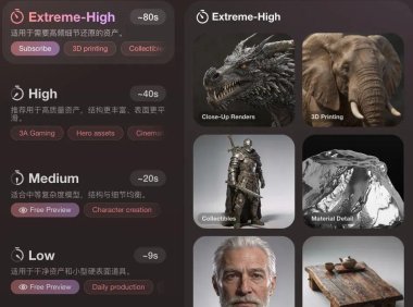 影眸科技 Hyper3D 完成数亿元融资,Rodin Gen-2.5 同步发布