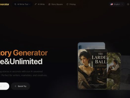 Story Generator:一款AI驱动的故事生成工具,免费无限生成AI故事
