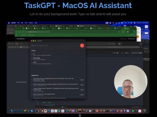 TaskGPT:一款MacOS AI助手,AI自动执行任务