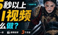 AI视频使用教学，15秒以上的AI视频应该如何快速生成？