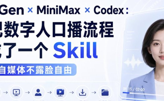 让你成为不露脸的短视频博主，HeyGen、MiniMax 与 CodexAI 的结合的AI数字人口播制作工作流