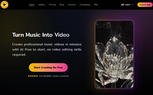 Plazmapunk:一款免费AI音乐视频生成器,上传音频即可自动生成与音乐同步的视觉视频